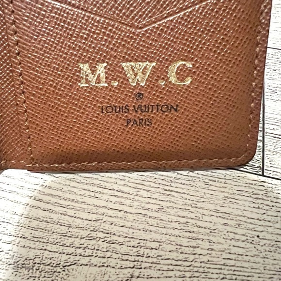 Louis Vuitton Classic Monogram Unisex Small Pocket Organizer Wallet - Picture 9 of 12